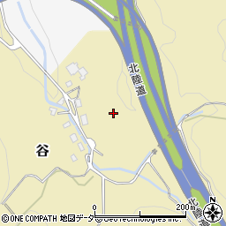 福井県敦賀市谷周辺の地図