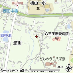 東京都八王子市館町2117周辺の地図