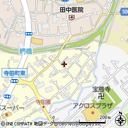 東京都八王子市寺田町11-9周辺の地図