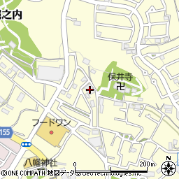 東京都八王子市堀之内558周辺の地図