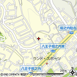 東京都八王子市堀之内222周辺の地図