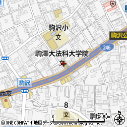 駒澤法律事務所周辺の地図