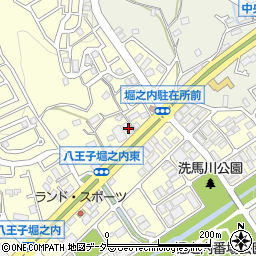 東京都八王子市堀之内160周辺の地図