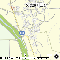 京都府京丹後市久美浜町三分395周辺の地図