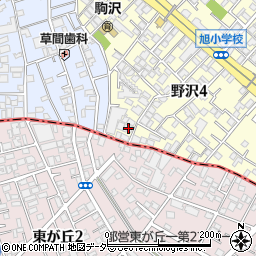 東京都世田谷区野沢4丁目20-26周辺の地図