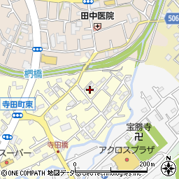 東京都八王子市寺田町11-32周辺の地図
