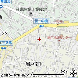 東京都狛江市岩戸南1丁目3-24周辺の地図