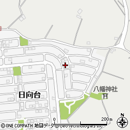 千葉県山武市日向台23-2周辺の地図
