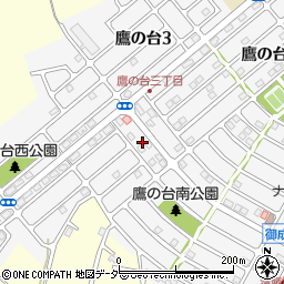 千葉県四街道市鷹の台4丁目18周辺の地図