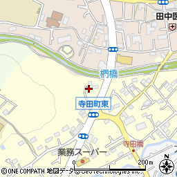 東京都八王子市寺田町120-1周辺の地図