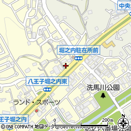 東京都八王子市堀之内164周辺の地図