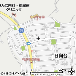 千葉県山武市日向台9周辺の地図