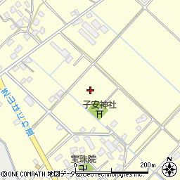 千葉県山武市松尾町本柏周辺の地図