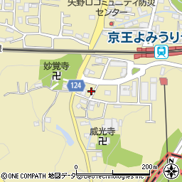 東京都稲城市矢野口4005-2周辺の地図