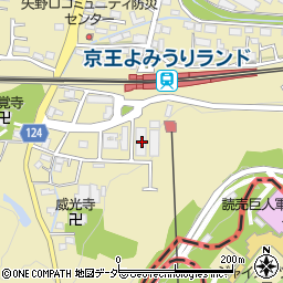 東京都稲城市矢野口4015-2周辺の地図