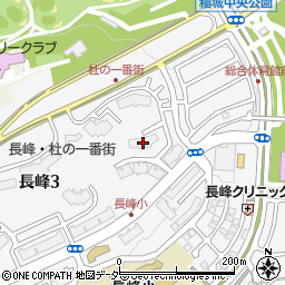 長峰・杜の二番街５号棟周辺の地図