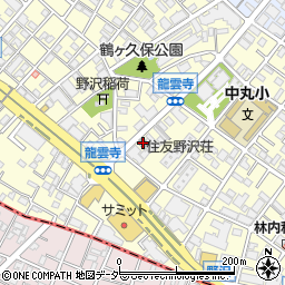 世田谷野沢郵便局周辺の地図