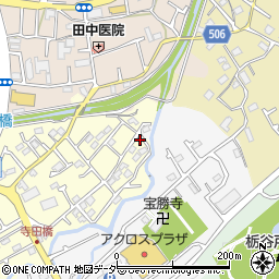 東京都八王子市寺田町11-21周辺の地図