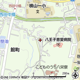 東京都八王子市館町2225周辺の地図
