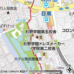 東京都品川区上大崎4丁目5-3周辺の地図