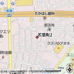 福井県敦賀市若葉町2丁目周辺の地図
