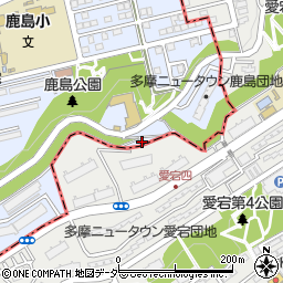 東京都八王子市鹿島126周辺の地図