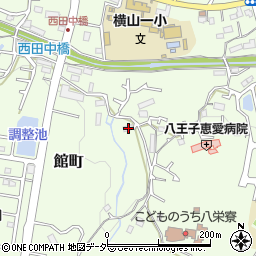 東京都八王子市館町2121周辺の地図