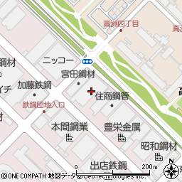 千葉県浦安市港15周辺の地図