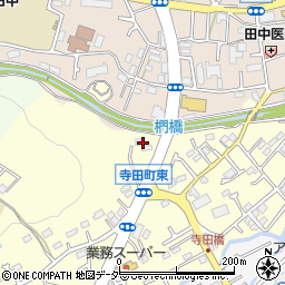 東京都八王子市寺田町120周辺の地図