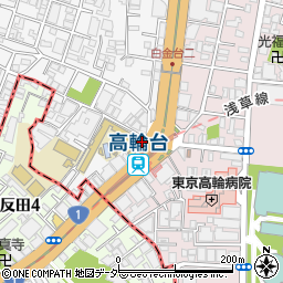 東京モンテッソーリ　スクール周辺の地図