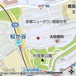東京都八王子市鹿島7周辺の地図