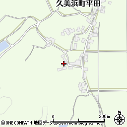京都府京丹後市久美浜町平田372周辺の地図