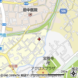 東京都八王子市寺田町11-20周辺の地図