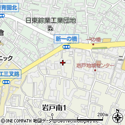 東京都狛江市岩戸南1丁目3周辺の地図