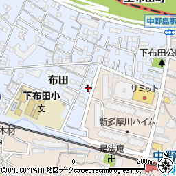 稲田中野島ビル周辺の地図