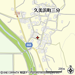 京都府京丹後市久美浜町三分404-1周辺の地図