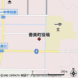 兵庫県香美町（美方郡）周辺の地図
