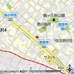 日化精工本社ビル周辺の地図