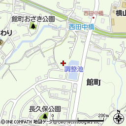 東京都八王子市館町2077周辺の地図
