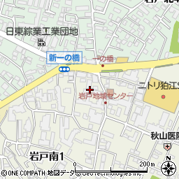 東京都狛江市岩戸南1丁目4周辺の地図
