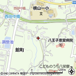 東京都八王子市館町2120周辺の地図