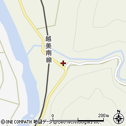 岐阜県郡上市美並町大原2443周辺の地図