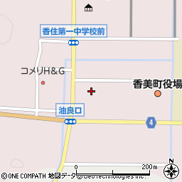 ゴダイドラッグ香住店周辺の地図