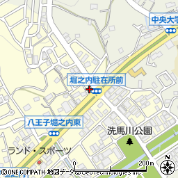 東京都八王子市堀之内171周辺の地図