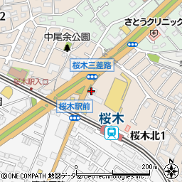 すし銚子丸 桜木店周辺の地図