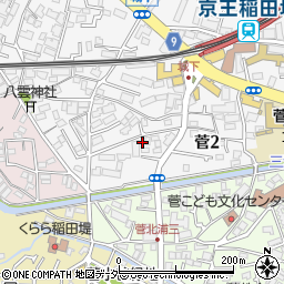 菅ハイツ周辺の地図