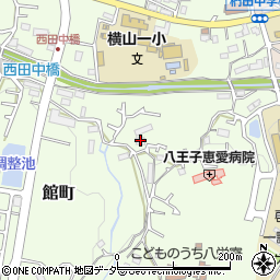東京都八王子市館町2223周辺の地図