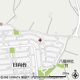 千葉県山武市日向台16-1周辺の地図