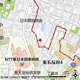 畠山記念館周辺の地図