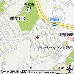 東京都八王子市絹ケ丘3丁目53-1周辺の地図